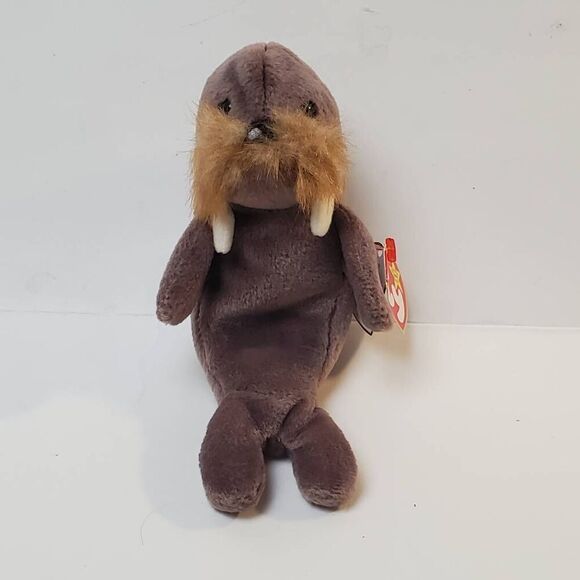 Ty Beanie Baby JOLLY Stuffed Animal Toy - Picture 1 of 8